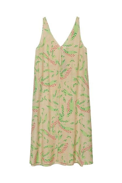 بارفوا فستان مشجر نسائي بيج فاتح