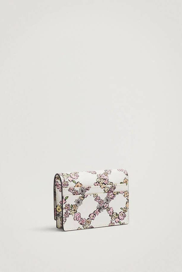 بارفوا حامل بطاقات مغناطيسي مورد أبيض