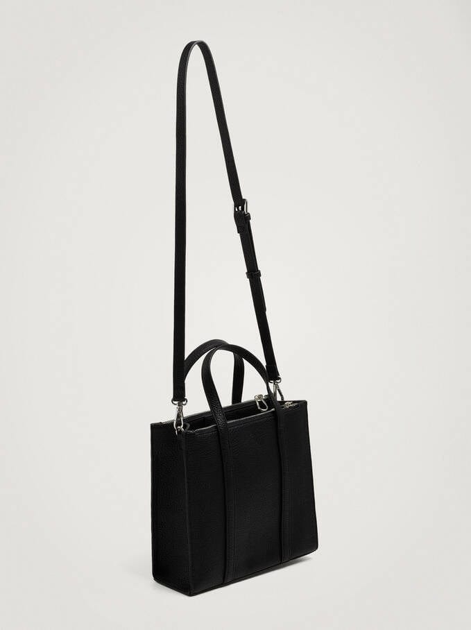 بارفوا شنطة توت باق نسائية ملحقة بحزام جلدي