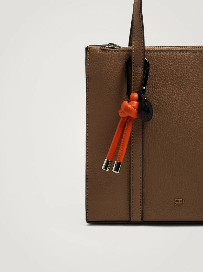 بارفوا شنطة توت باق نسائية ملحقة بحزام جلدي