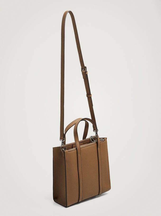 بارفوا شنطة توت باق نسائية ملحقة بحزام جلدي