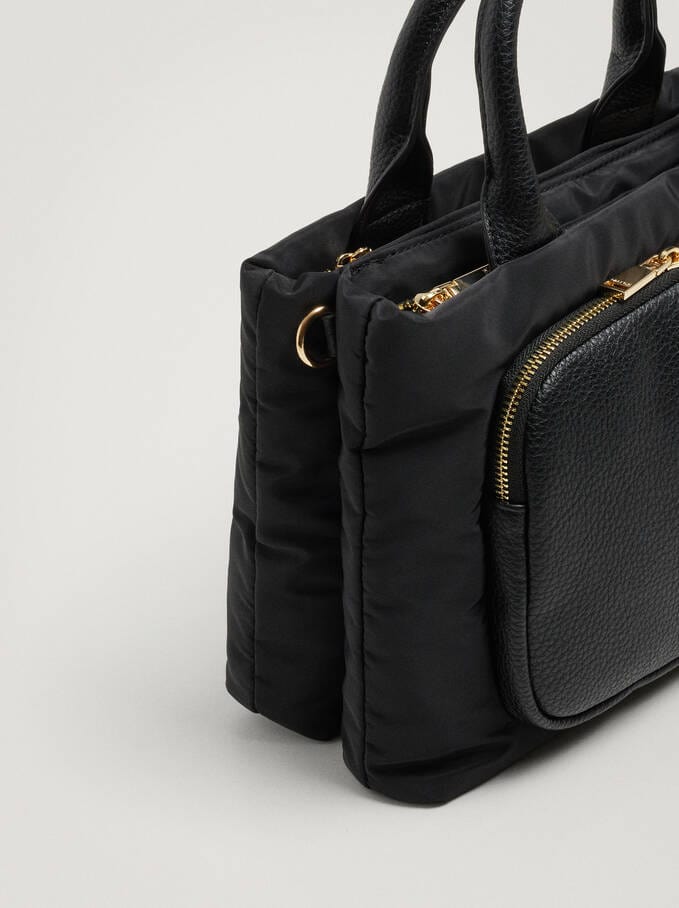 بارفوا شنطة توت باق جلد بحامل يد طويل