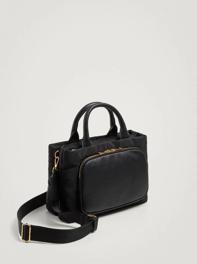 بارفوا شنطة توت باق جلد بحامل يد طويل