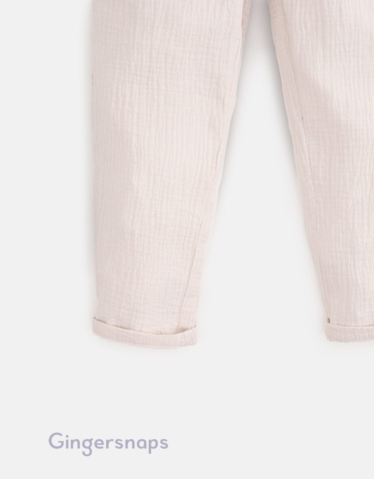 جينجرسنابس بنطلون ولادي بكسرات بيج