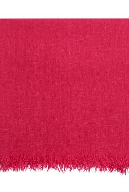 بارفوا سكارف نسائي كتاني شفاف مربع