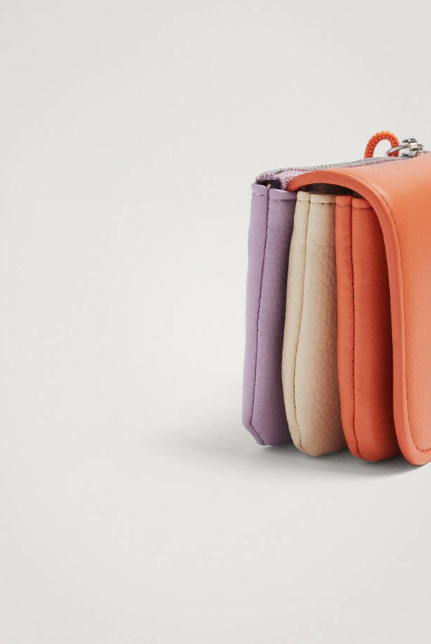 بارفوا محفظة جلد للنقود والبطاقات