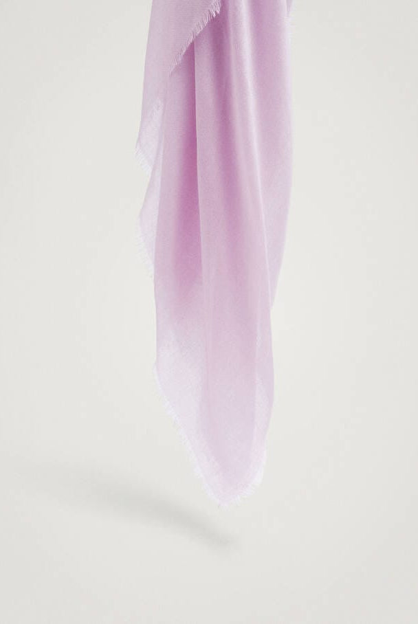 بارفوا سكارف مربع نسائي سادة