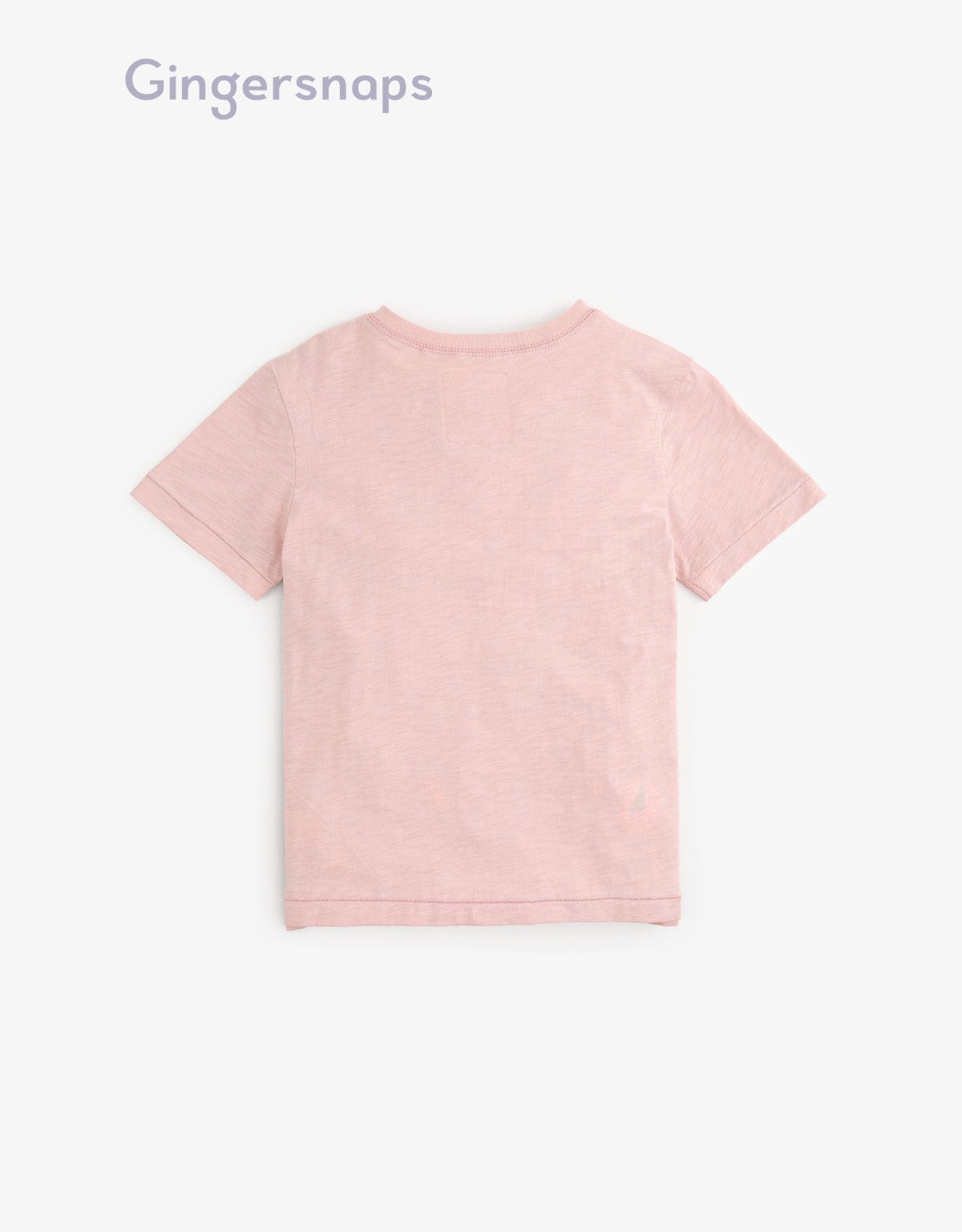 جينجرسنابس تيشيرت قطني بأزرار أمامية نص كم أولادي أزرق/وردي