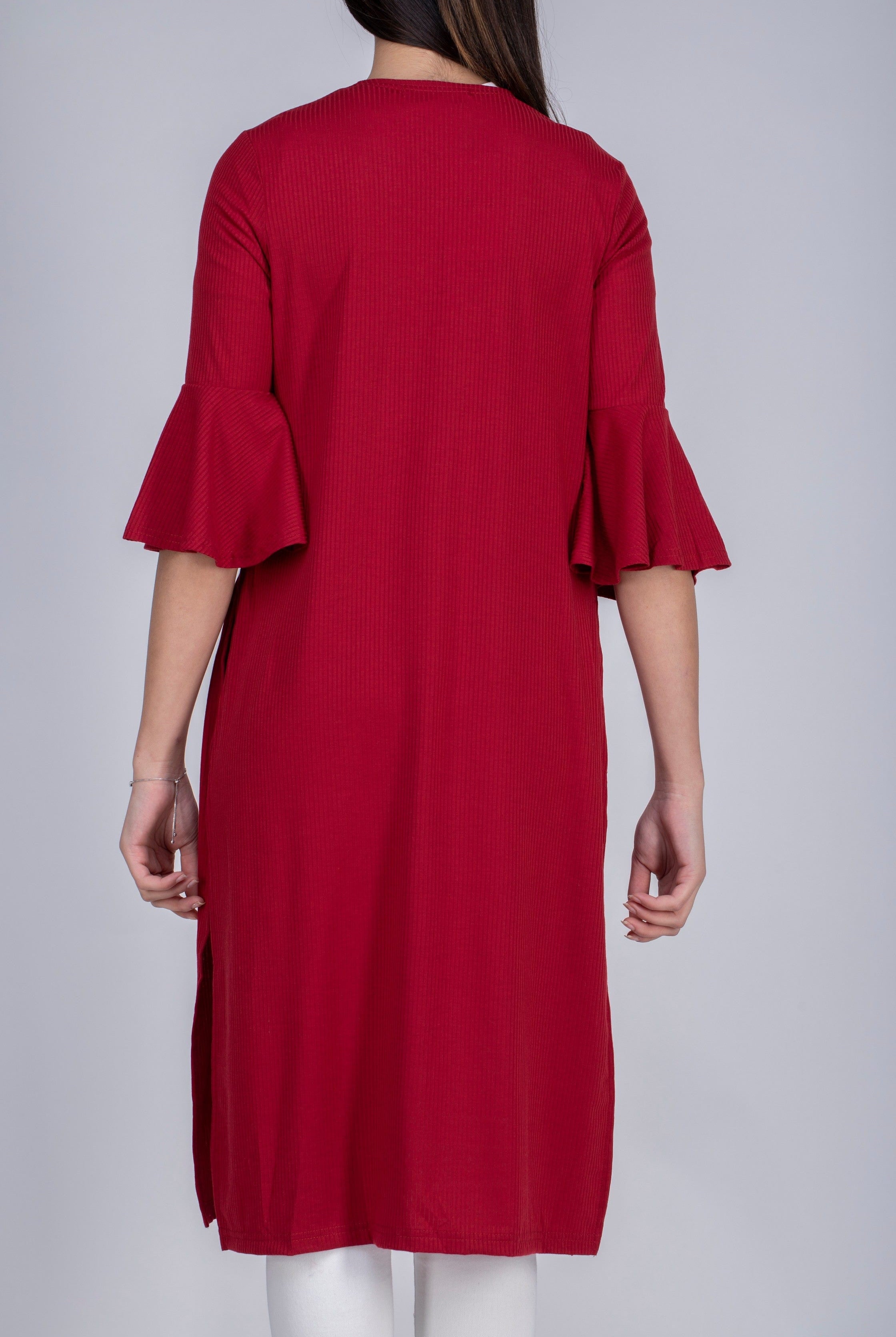 كارديجان طويل مضلع 3/4 كم