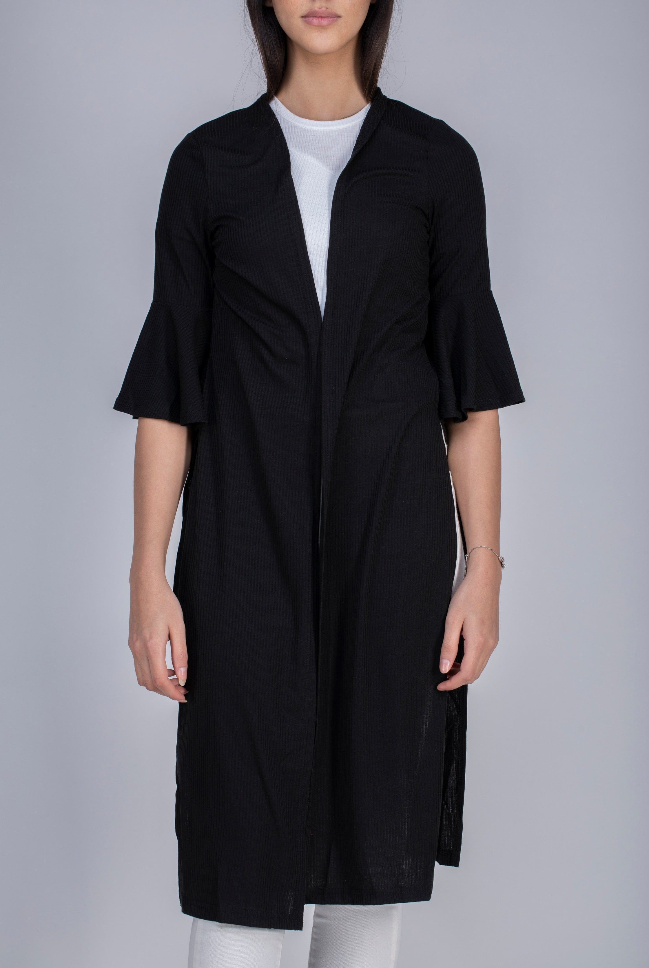 كارديجان طويل مضلع 3/4 كم