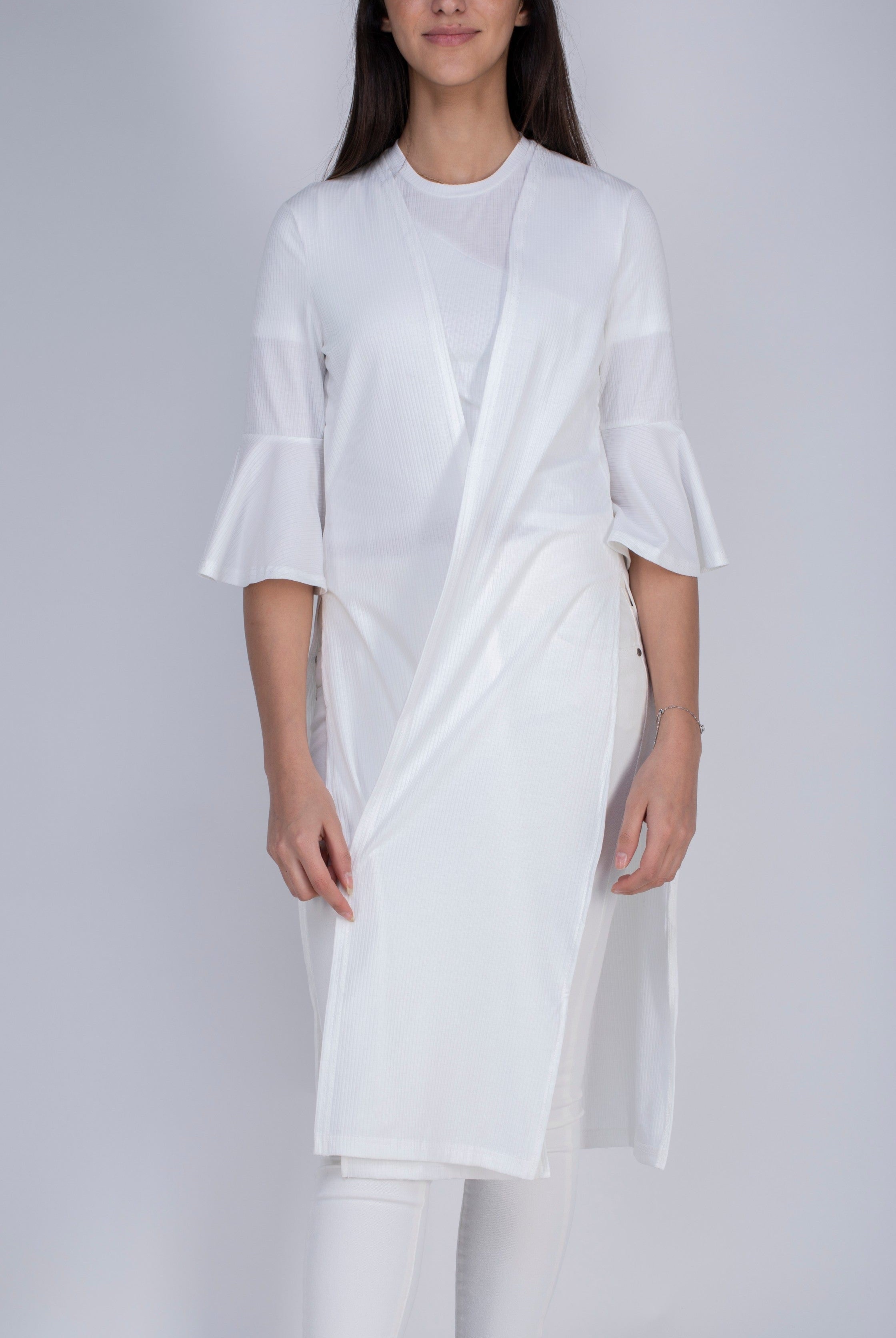 كارديجان طويل مضلع 3/4 كم