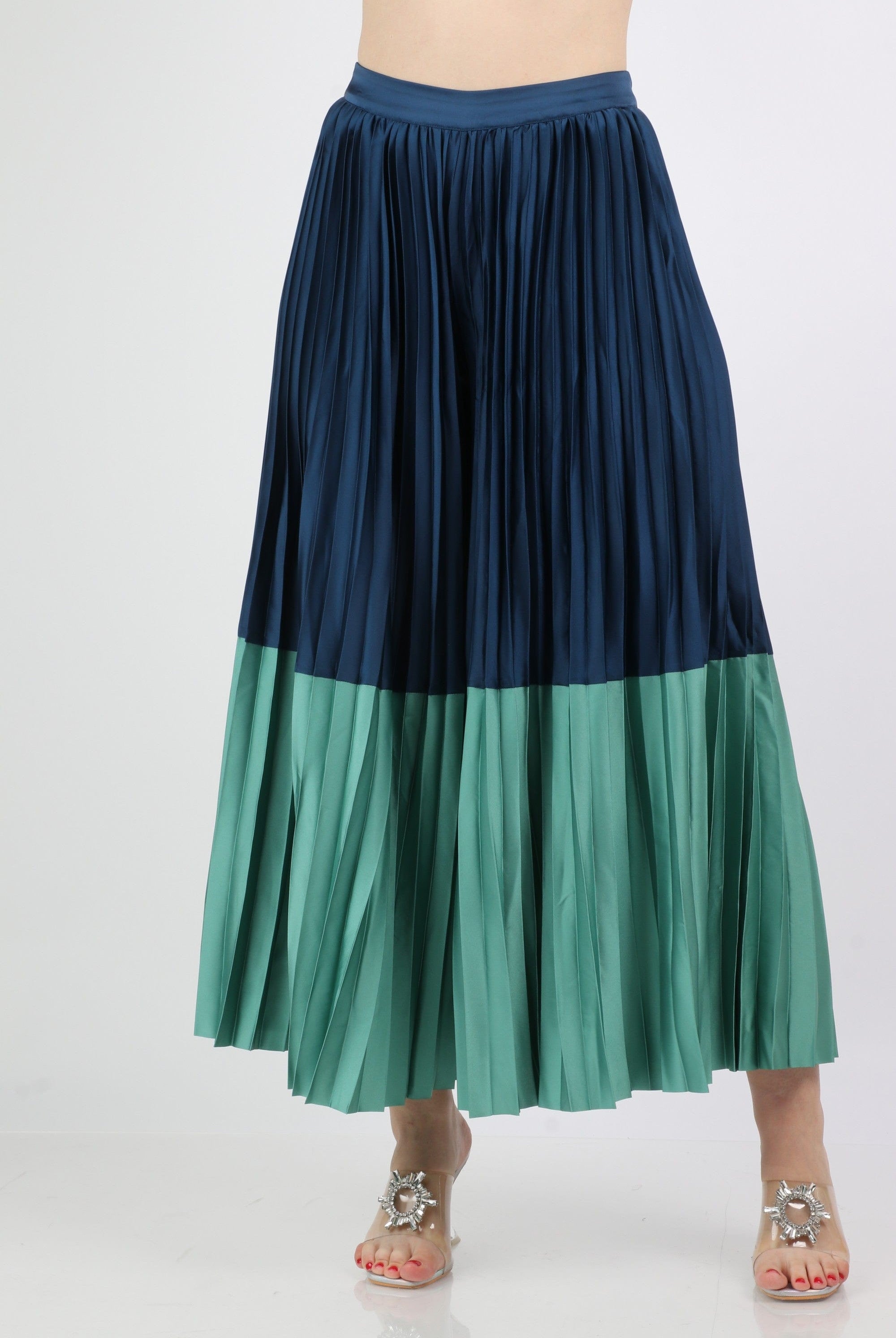 داليدرس بنطلون على نمط جينة بليسيه خصر مرتفع طويل نسائي متعدد الألوان