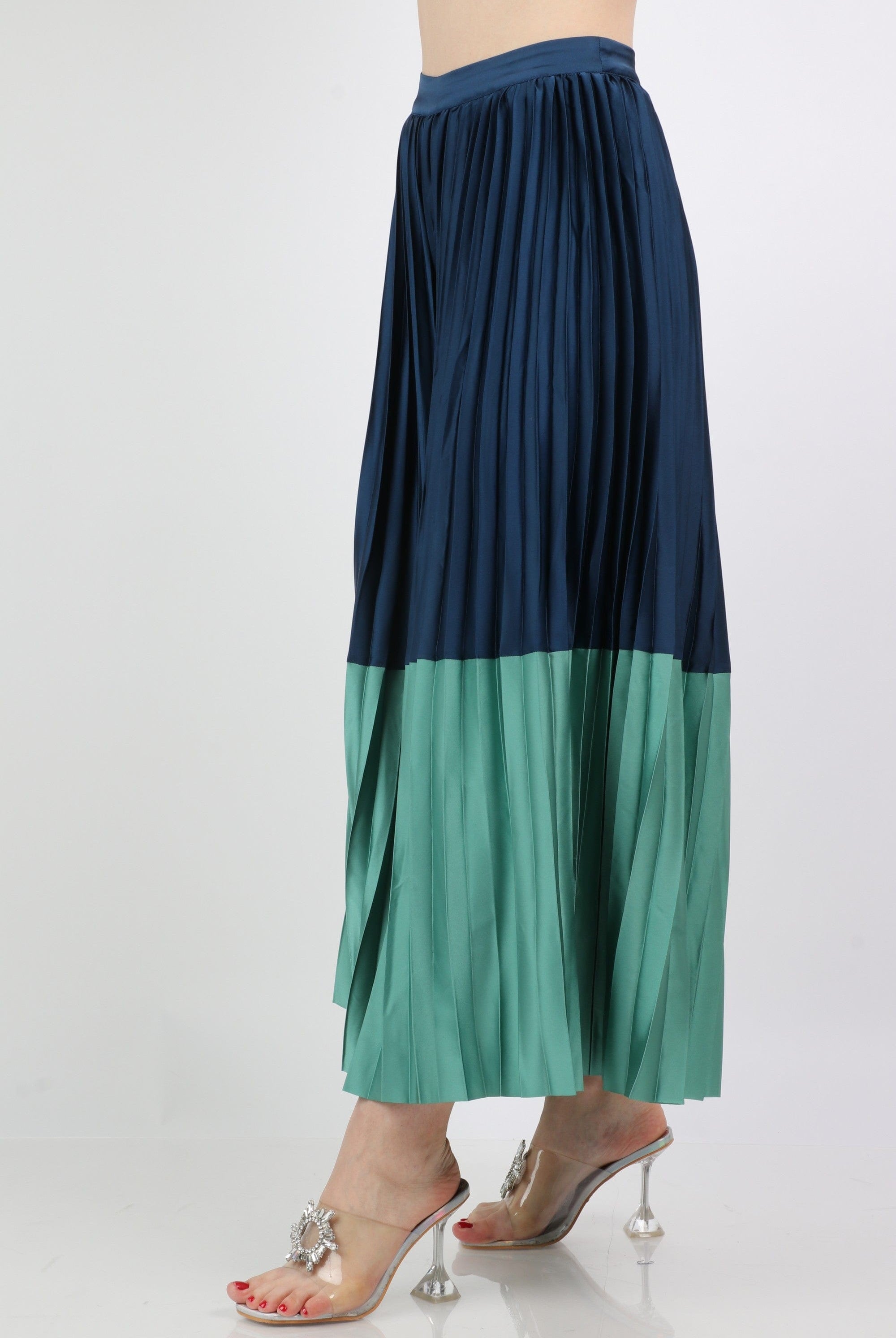 داليدرس بنطلون على نمط جينة بليسيه خصر مرتفع طويل نسائي متعدد الألوان