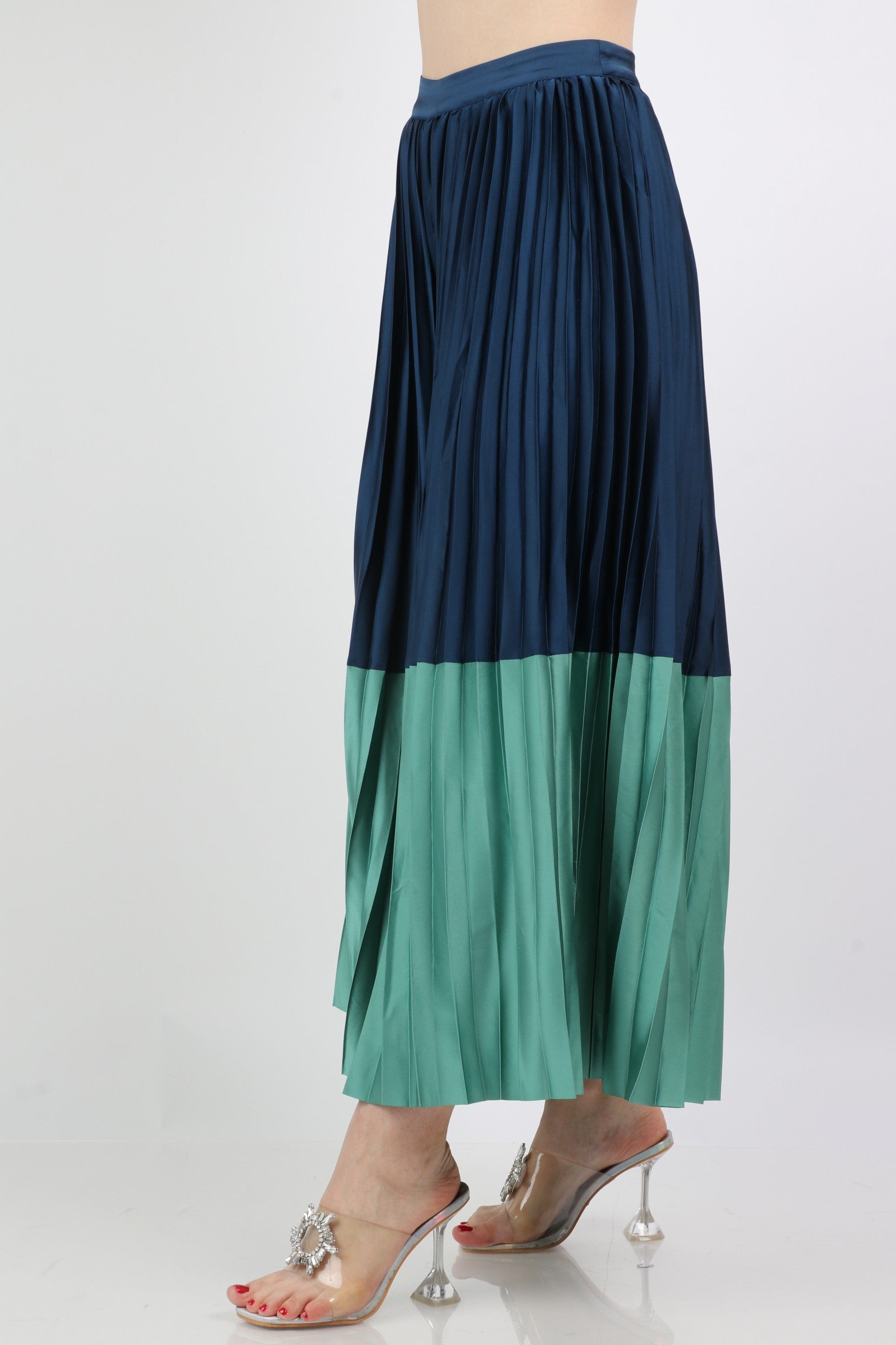 داليدرس بنطلون على نمط جينة بليسيه خصر مرتفع طويل نسائي متعدد الألوان