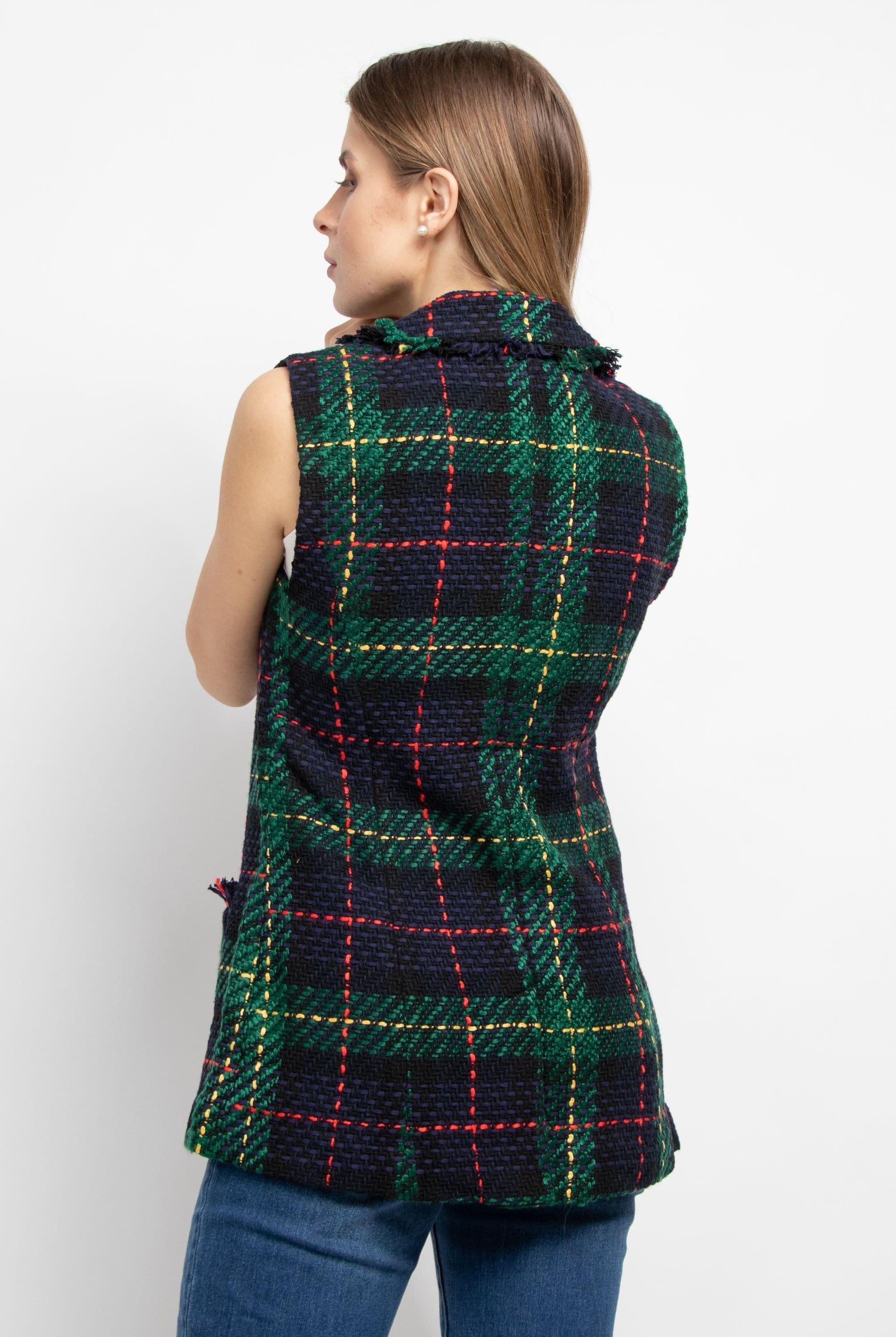 داليدرس فيست منسوج بجيوب أمامية أزرق داكن/أخضر