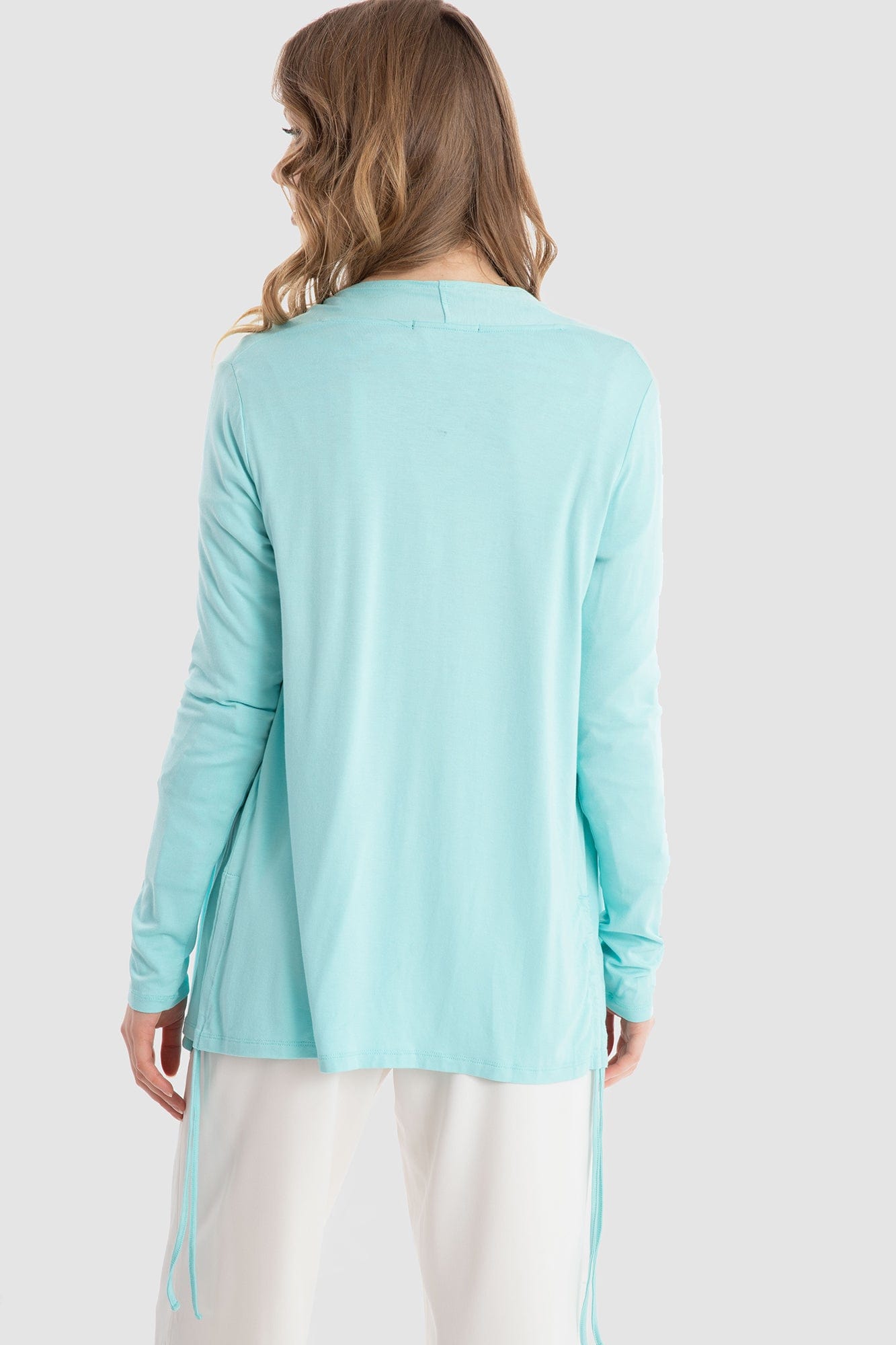 داليدرس كارديجان سادة كم طويل واسع نسائي