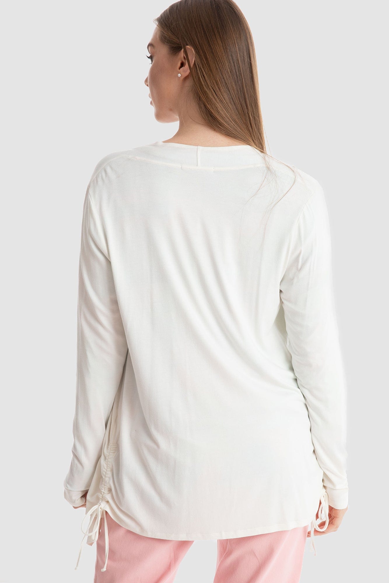 داليدرس كارديجان سادة كم طويل واسع نسائي