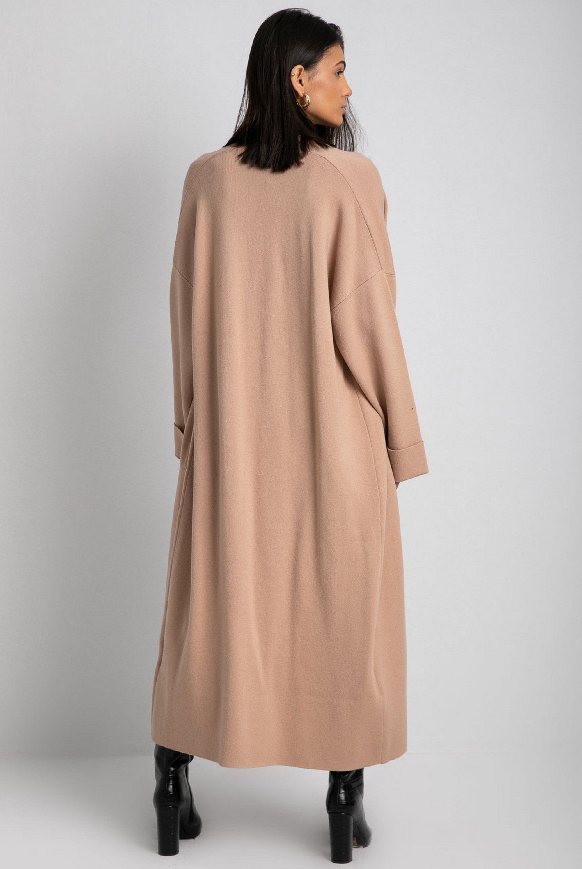 داليدرس كارديجان طويل سادة كم طويل نسائي