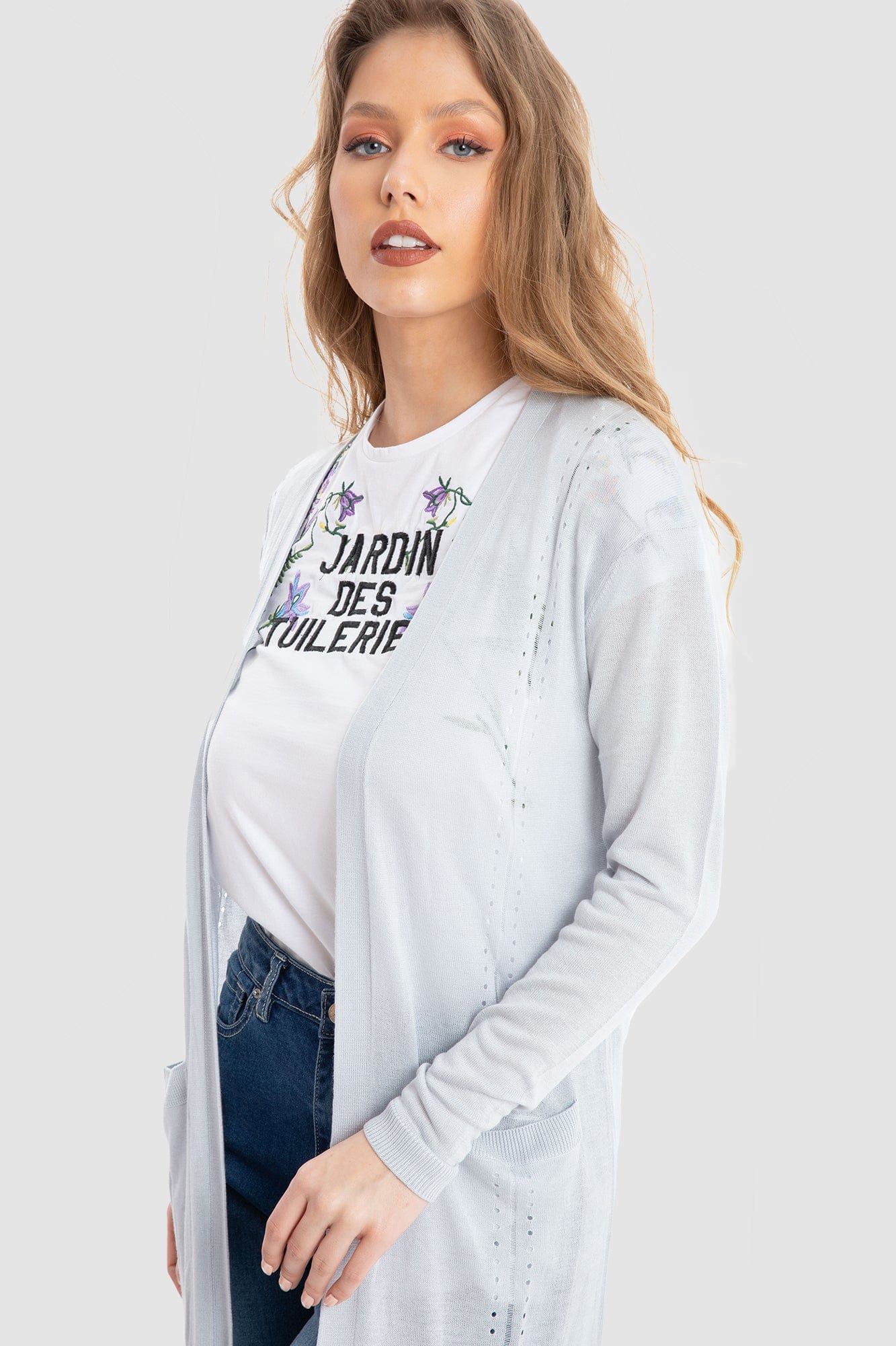 داليدرس كارديجان طويل كم طويل نسائي