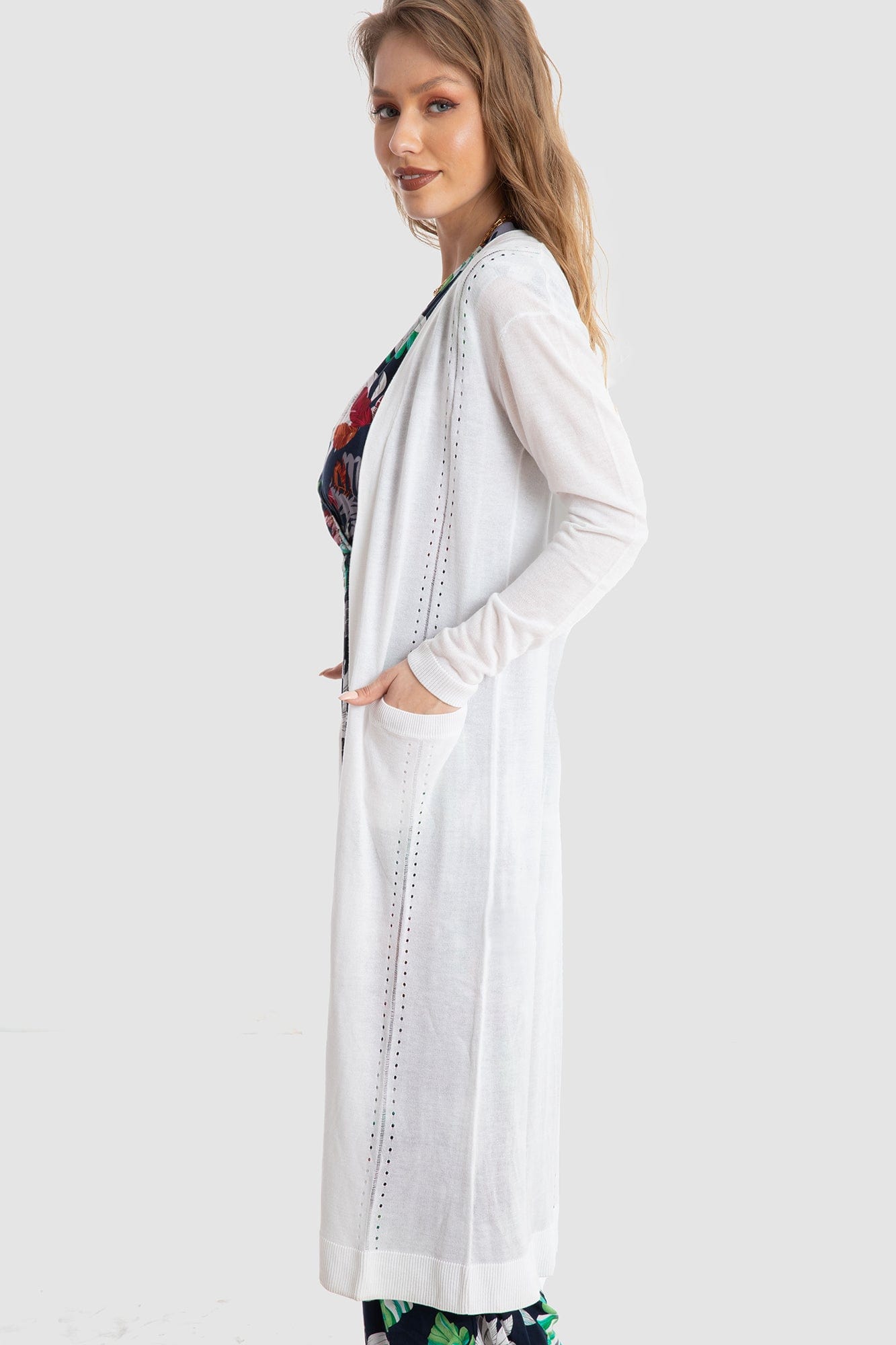 داليدرس كارديجان طويل كم طويل نسائي