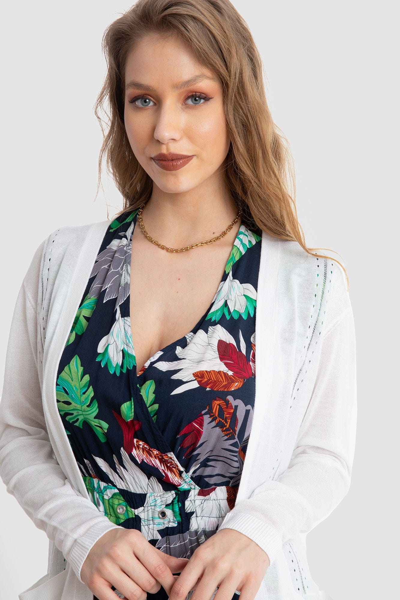 داليدرس كارديجان طويل كم طويل نسائي