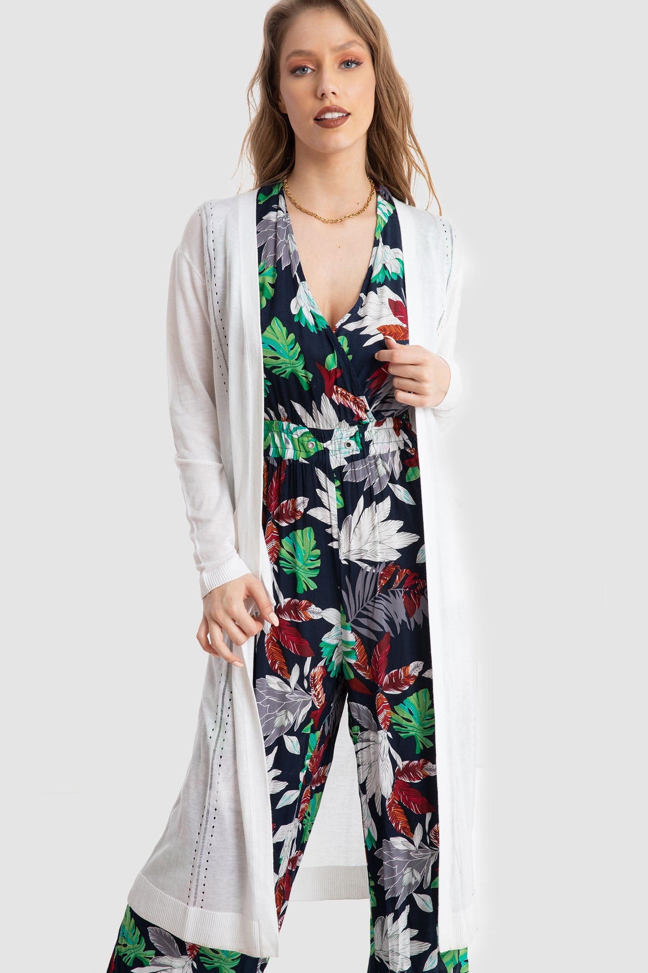 داليدرس كارديجان طويل كم طويل نسائي