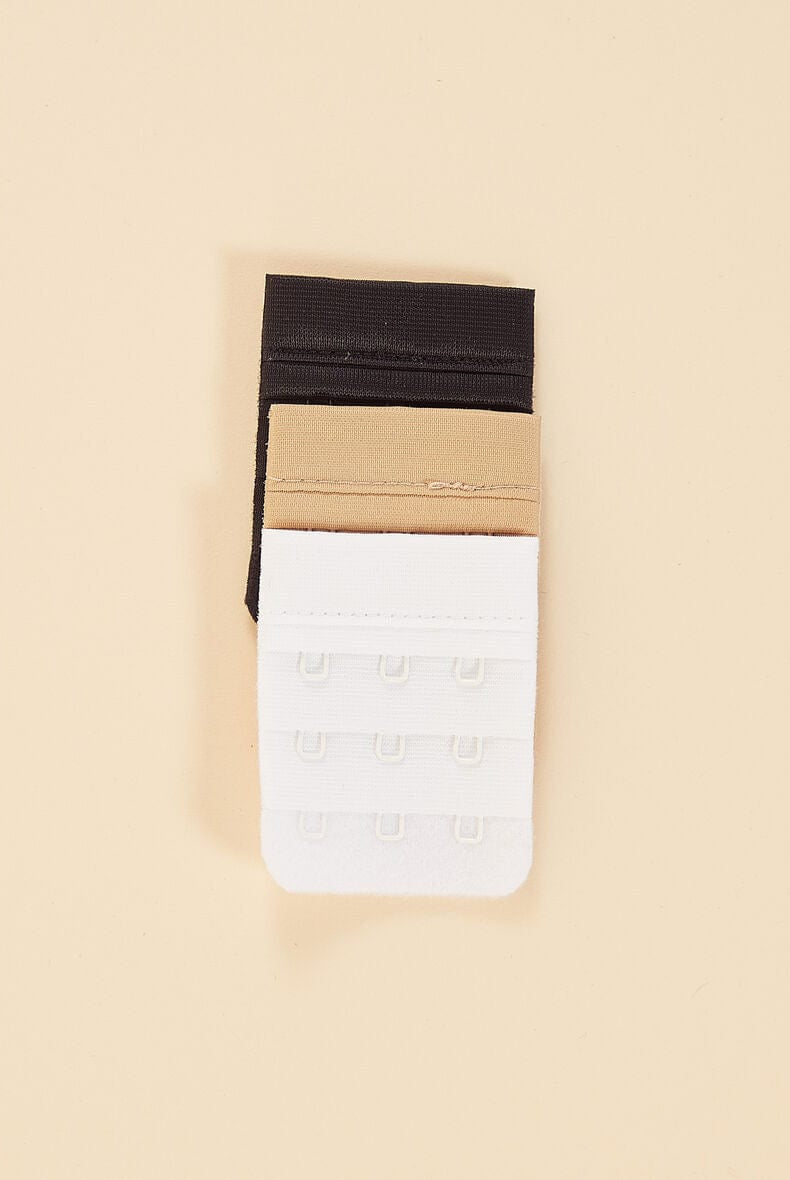 اتام موسع حمالة صدر بثلاثة أحجام - 3 قطع متعدد الألوان