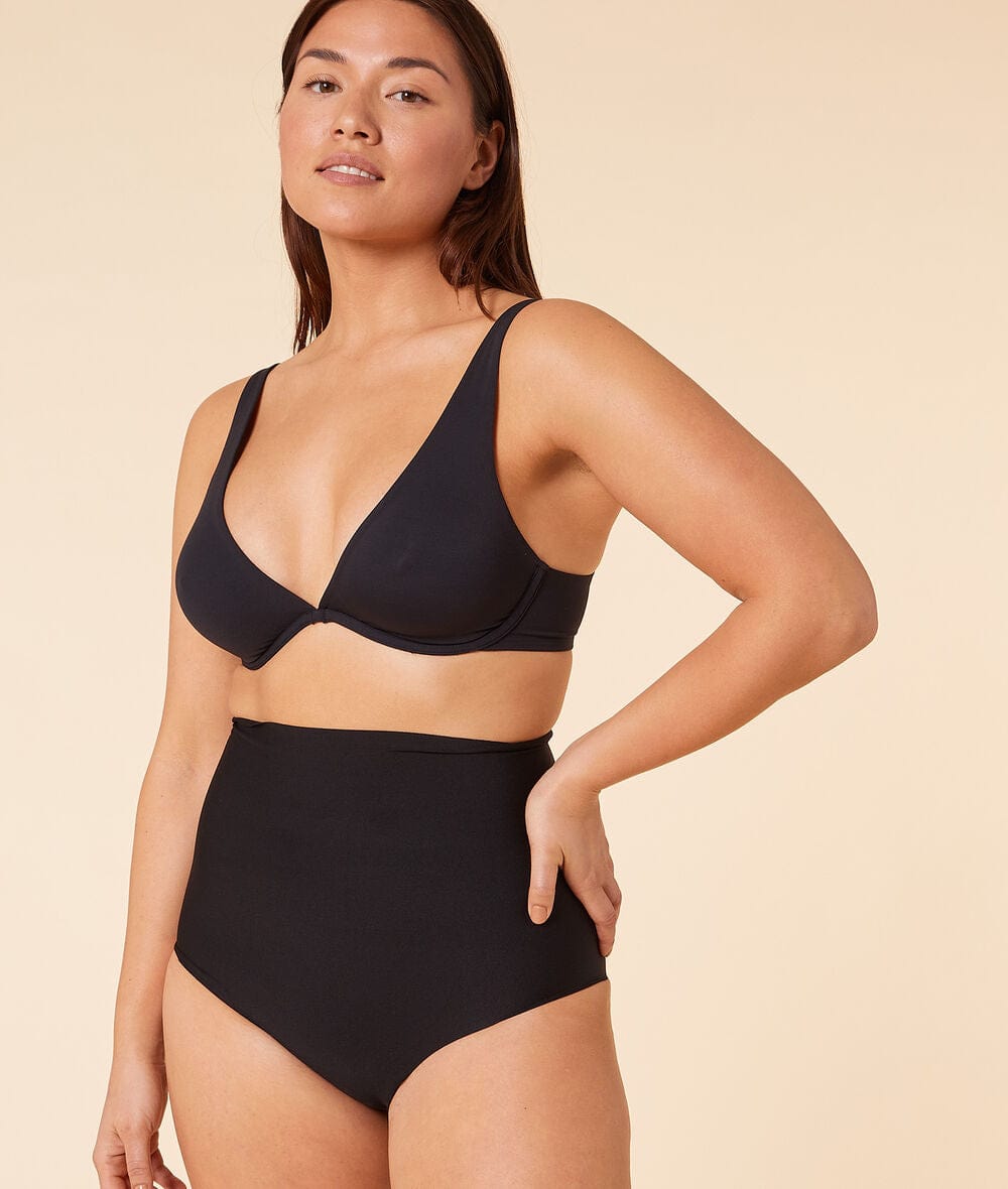 اتام شورت هاي ويست بكيني سادة نسائي