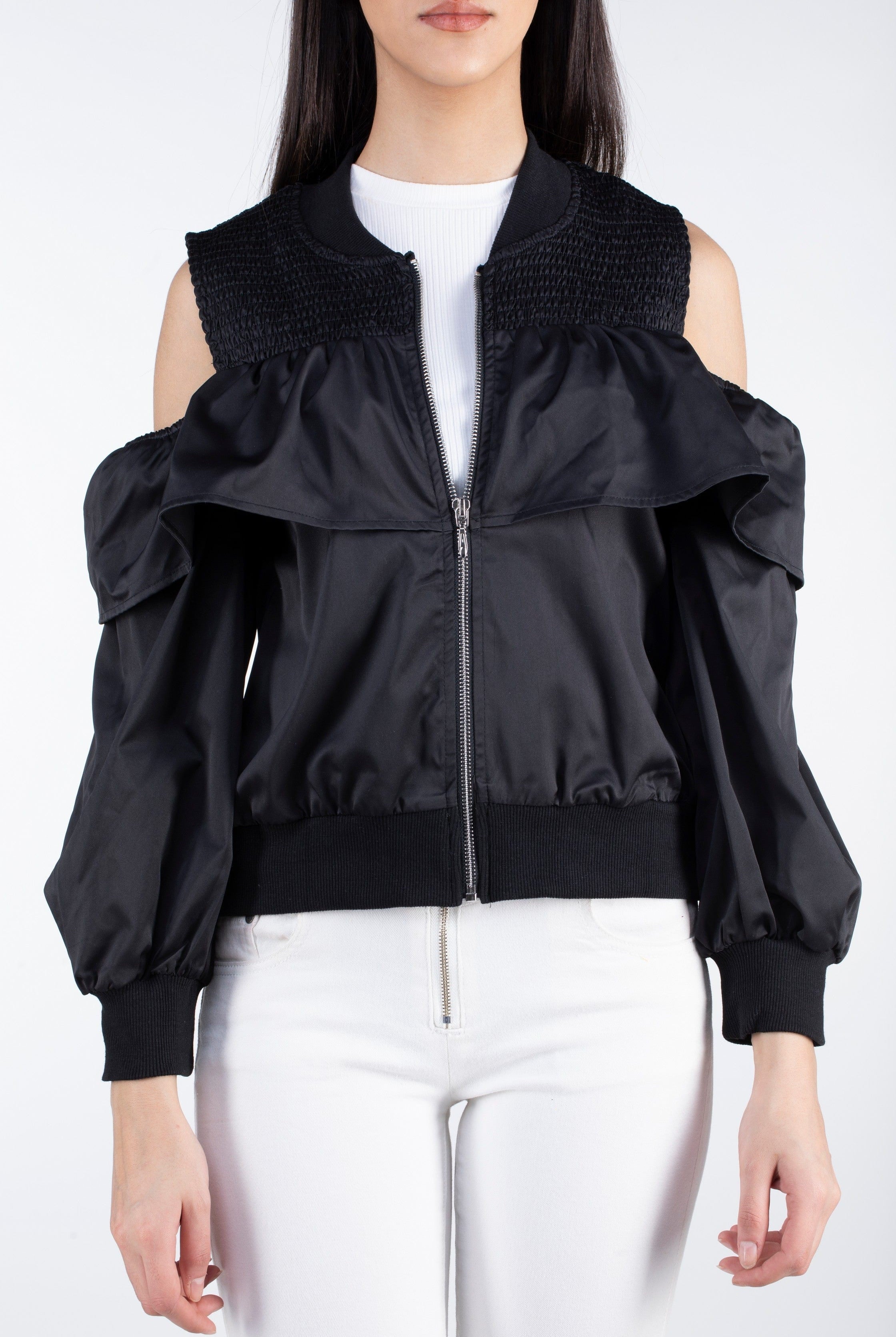 كيتشن جاكيت أوف شولدر سادة بسحاب نسائي