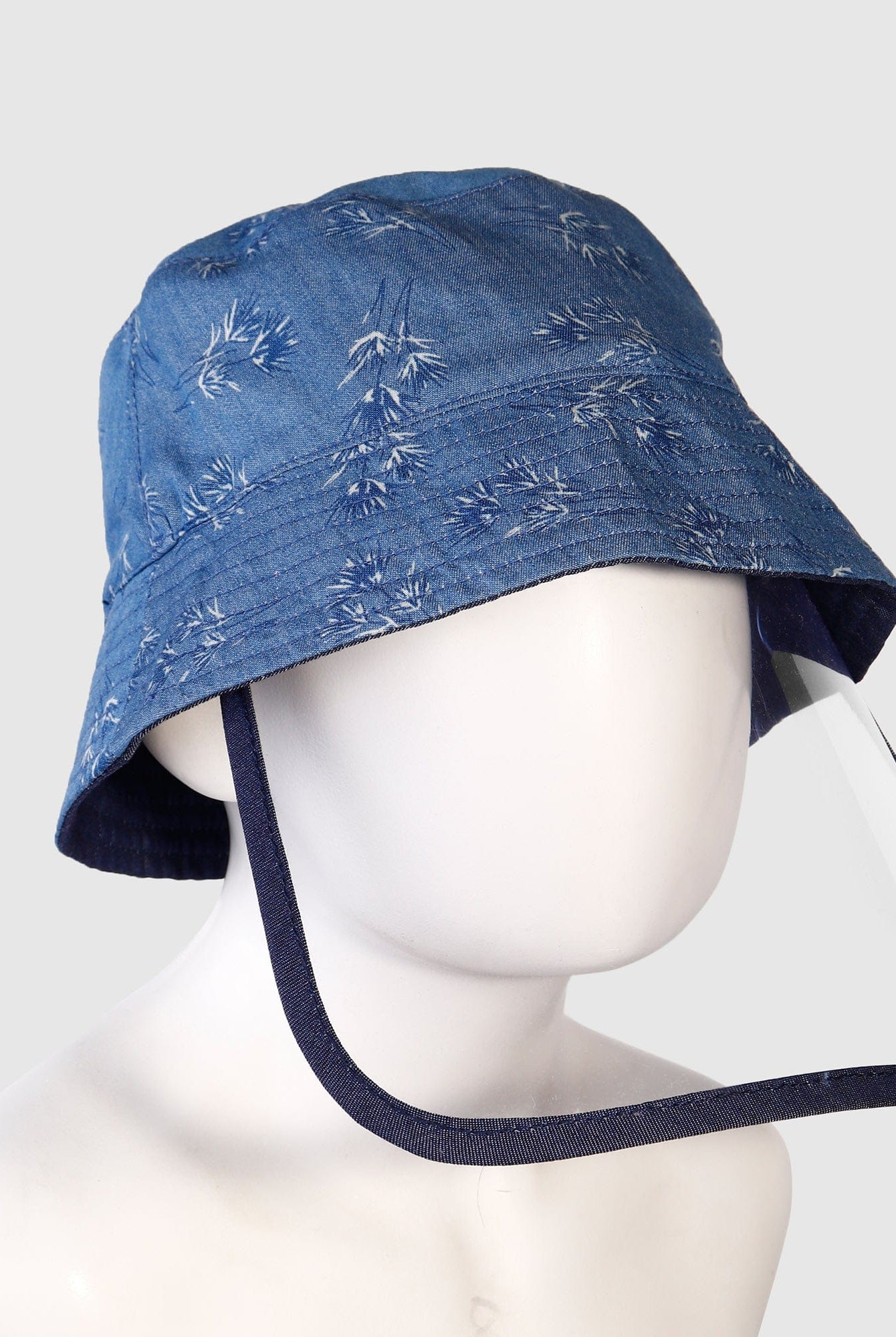 جينجرسنابس قبعة مشجرة جينز ولادي ازرق