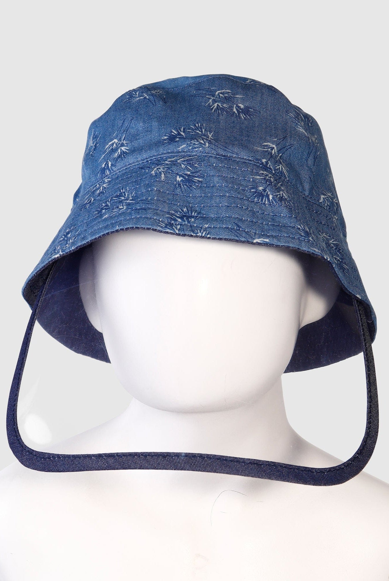 جينجرسنابس قبعة مشجرة جينز ولادي ازرق