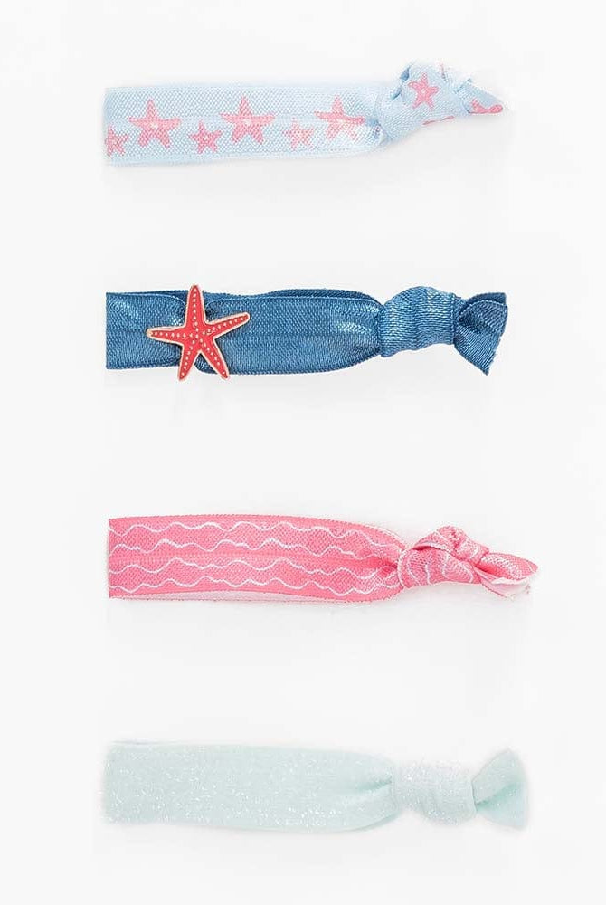 جينجرسنابس ربطة شعر لامعة ومزينة للشعر بناتي متعدد الألوان