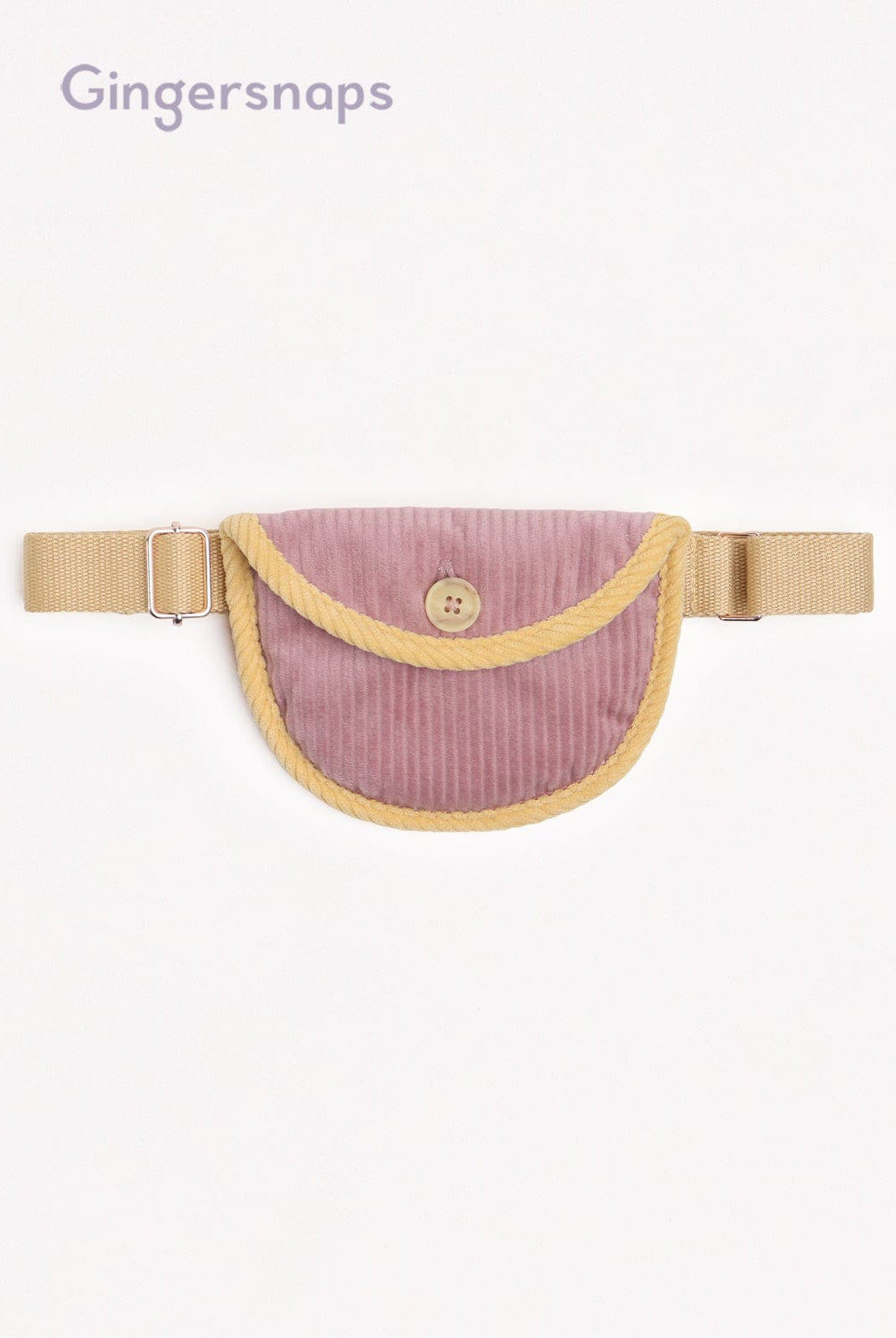 جينجرسنابس حقيبة خصر بناتي بنفسجي