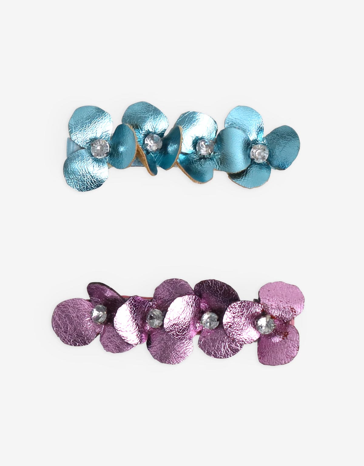 جينجرسنابس طوق توكة وبنس لامعة بناتي متعدد الألوان