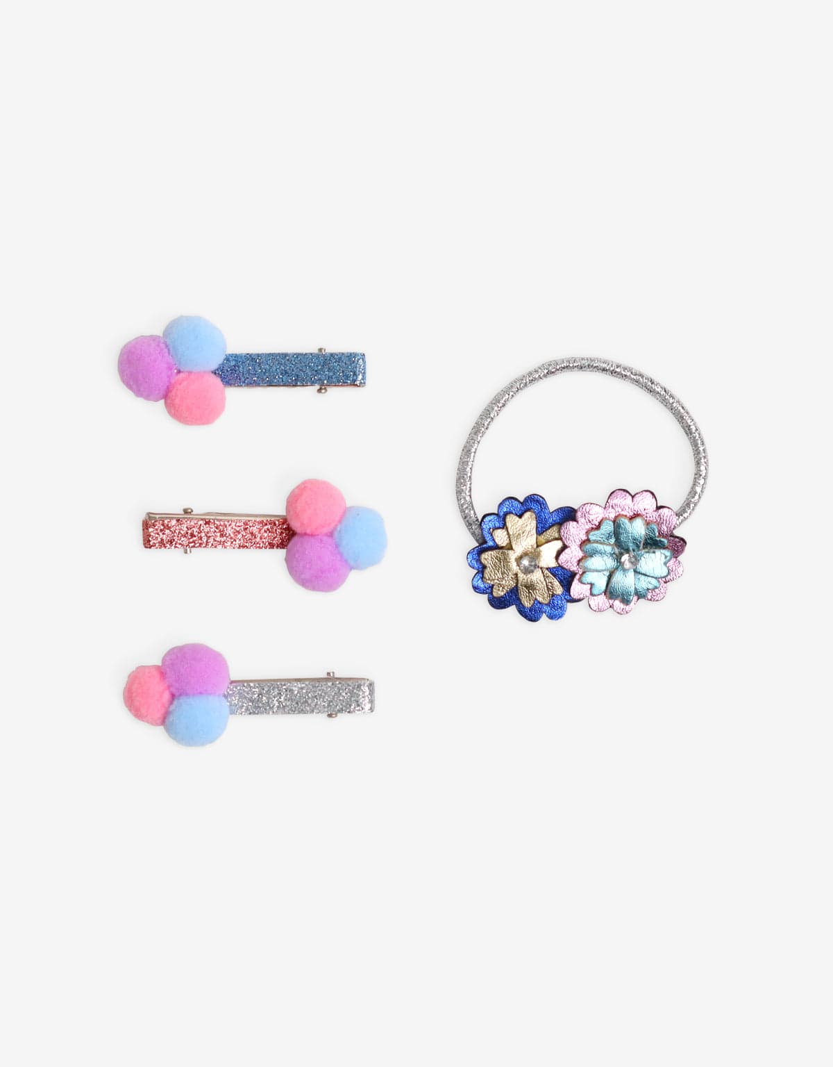 جينجرسنابس طقم توك لامعة بناتي متعدد الألوان