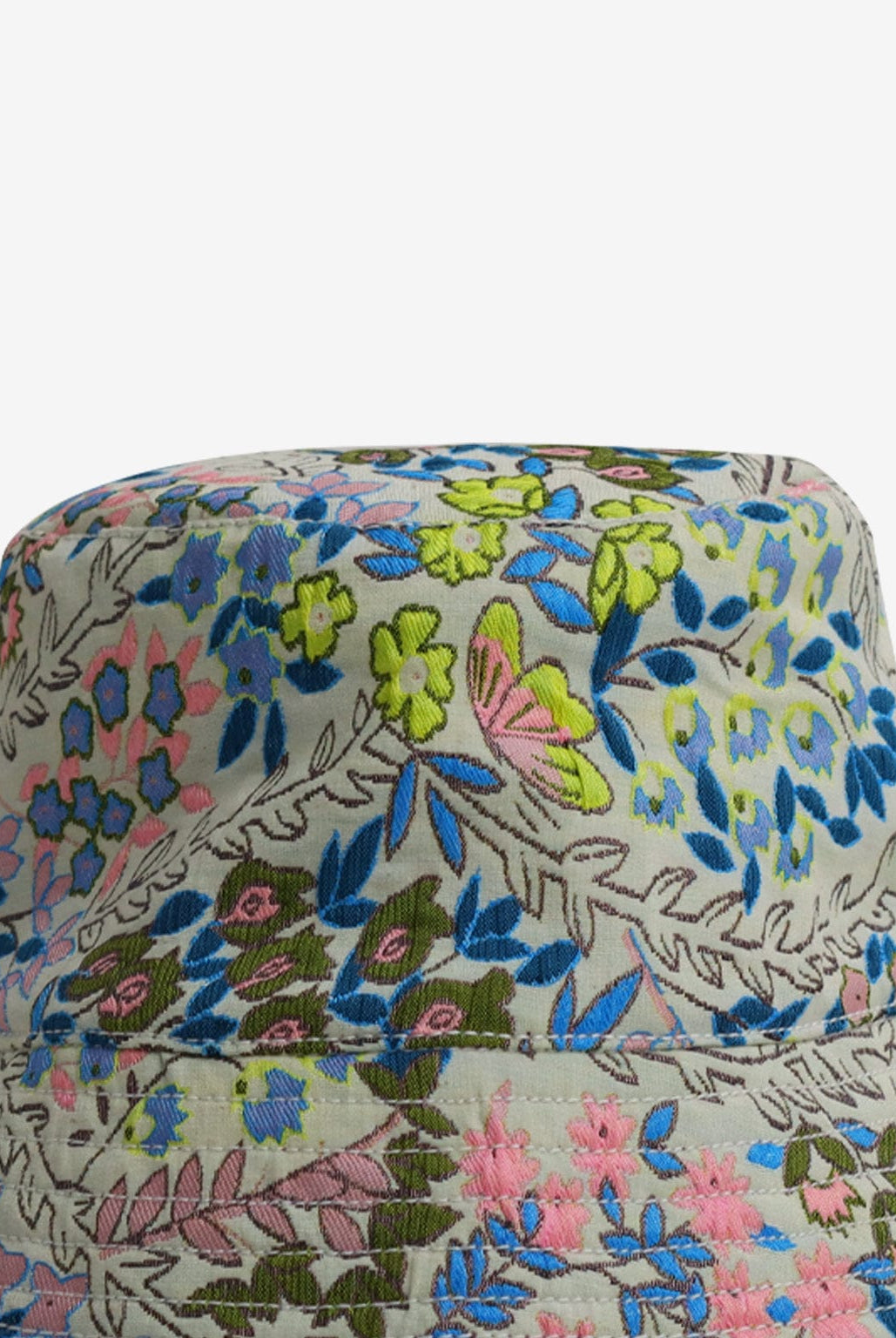 جينجرسنابس قبعة صياد بناتي موردة متعدد الألوان