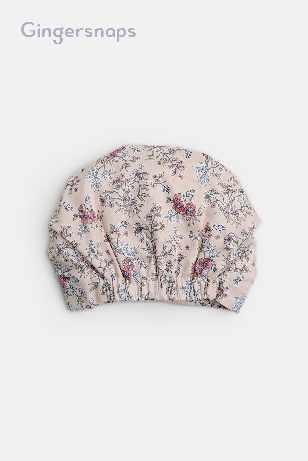 جينجرسنابس بونيه مشجر بفيونكة بناتي أطفال وردي