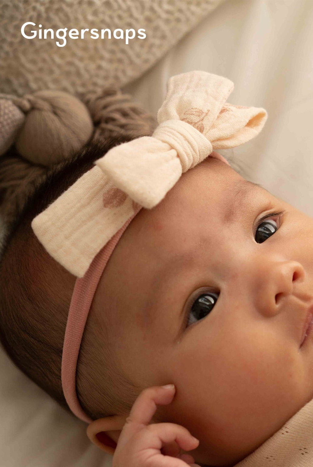 جينجرسنابس بندانة رفيعة فيونكة بناتي متعدد الألوان