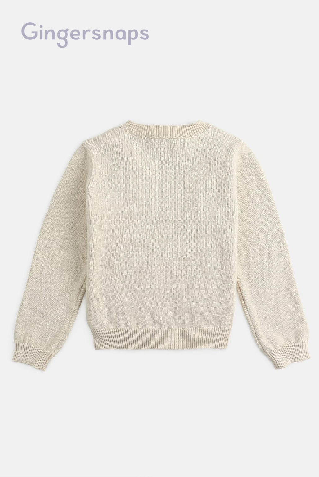 جينجرسنابس بلوفر أولادي أزرار أمامية كم طويل