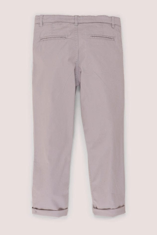 جينجرسنابس بنطلون سادة بنية قدم من الأسفل رمادي