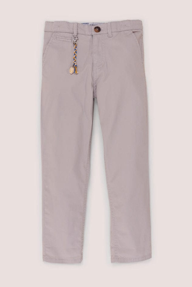 جينجرسنابس بنطلون سادة بنية قدم من الأسفل رمادي