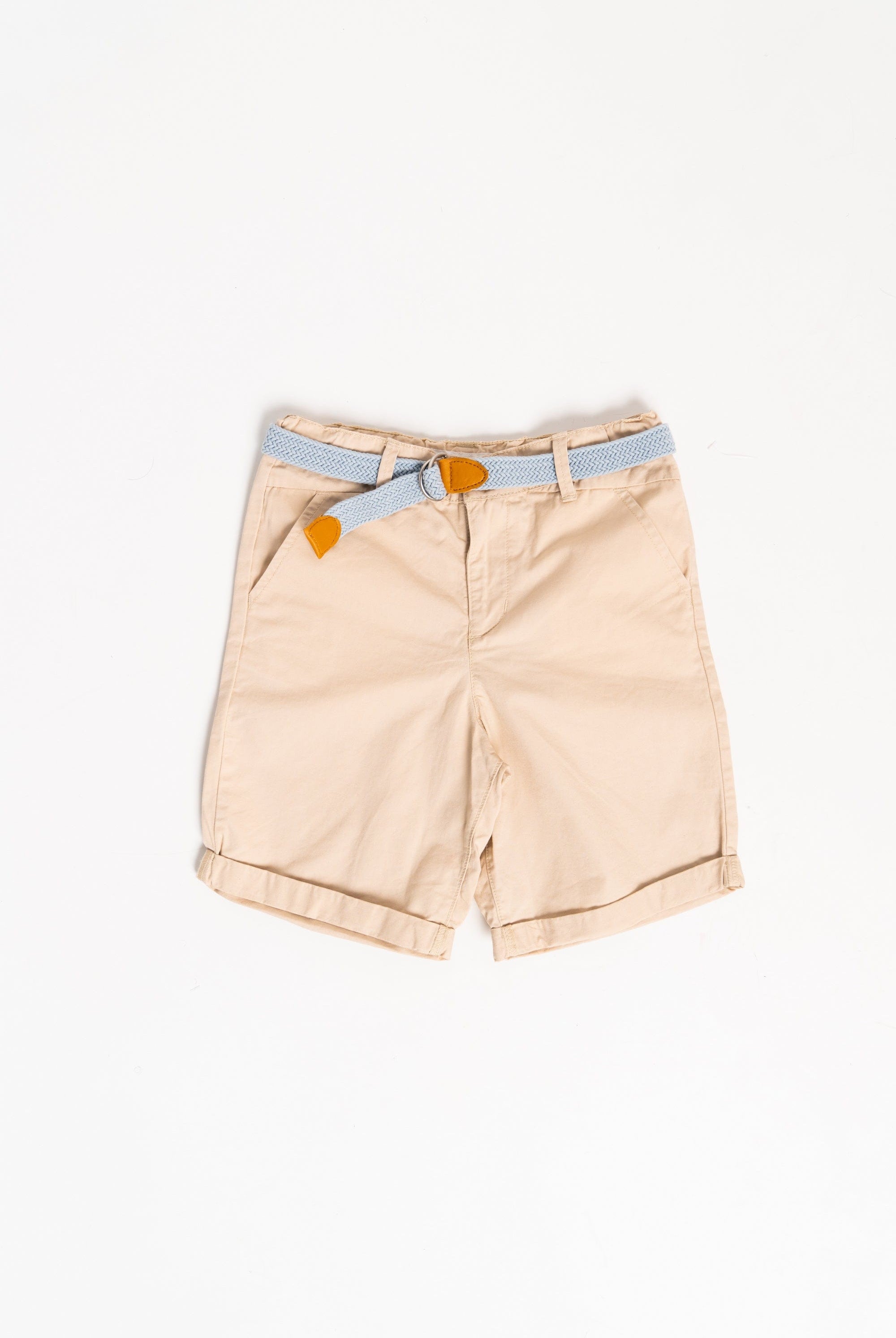 جينجرسنابس شورت سادة مطور من أسفل ولادي خوخي