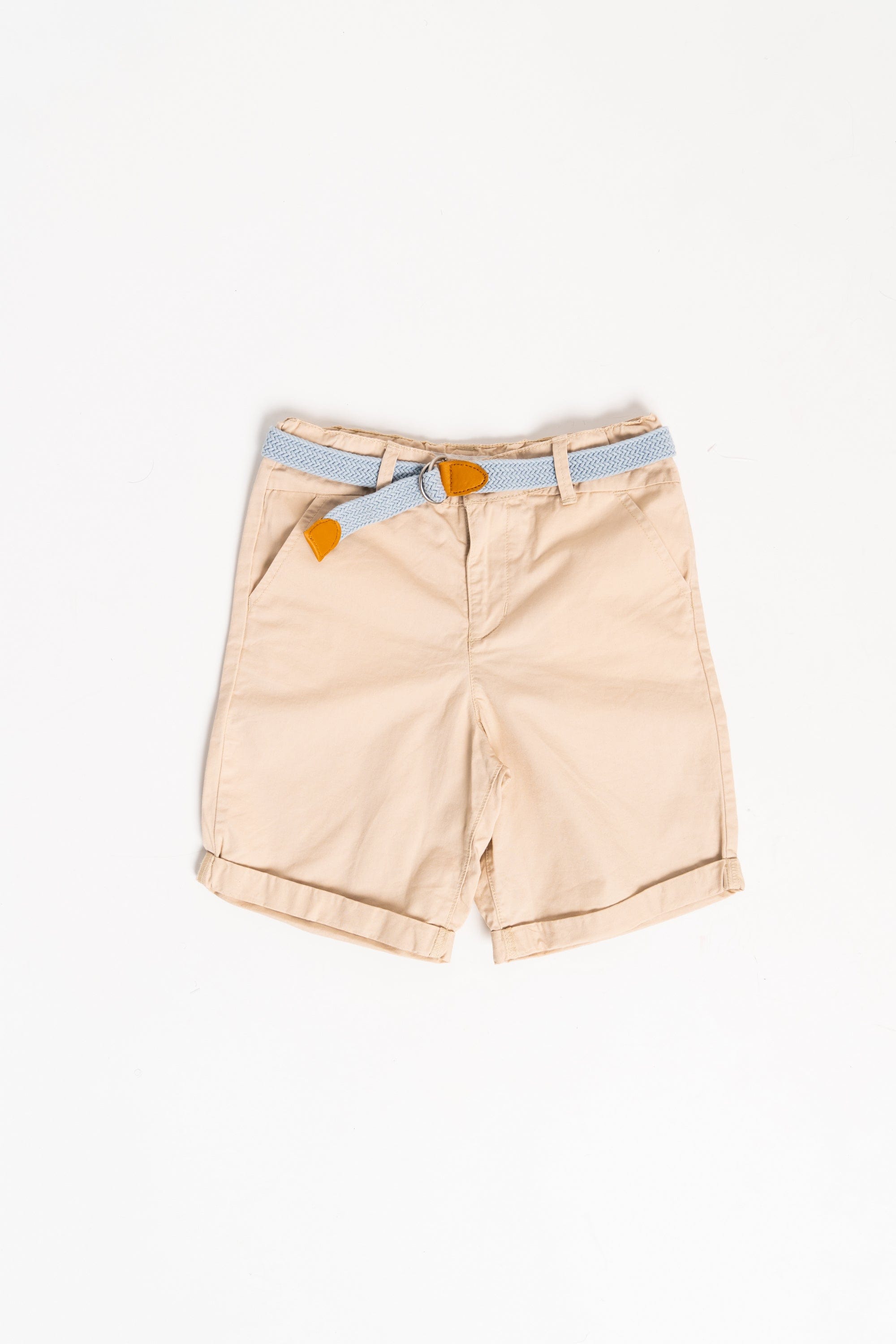 جينجرسنابس شورت سادة مطور من أسفل ولادي خوخي