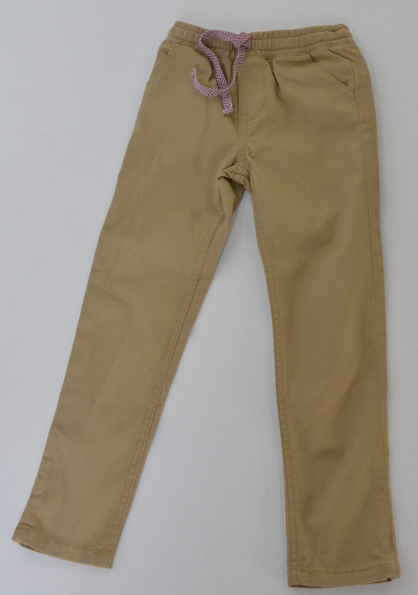 جينجرسنابس بنطلون اطفال ولادي بخصر مطاطي كريمي