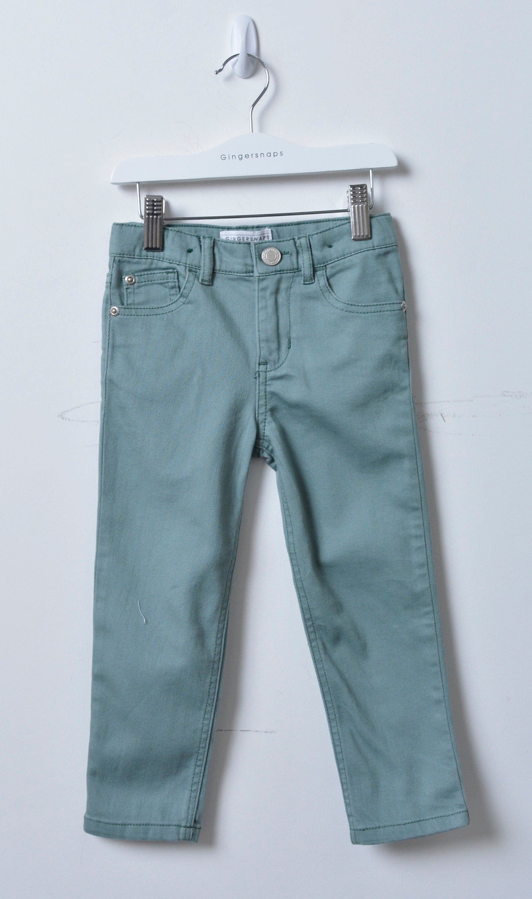 جينجرسنابس بنطلون ولادي سادة أخضر صيني