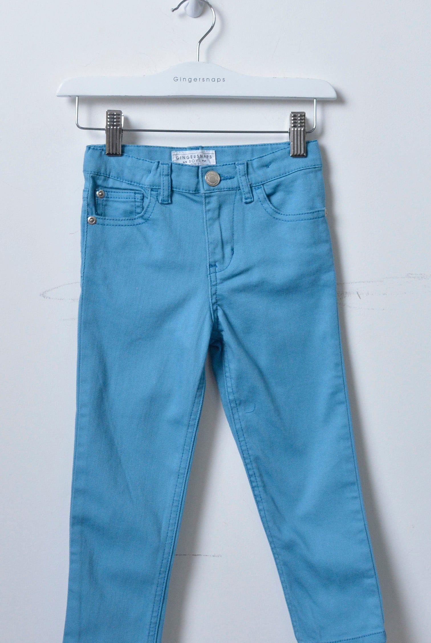 جينجرسنابس بنطلون جينز ازرق فاتح سادة لانترن بلو