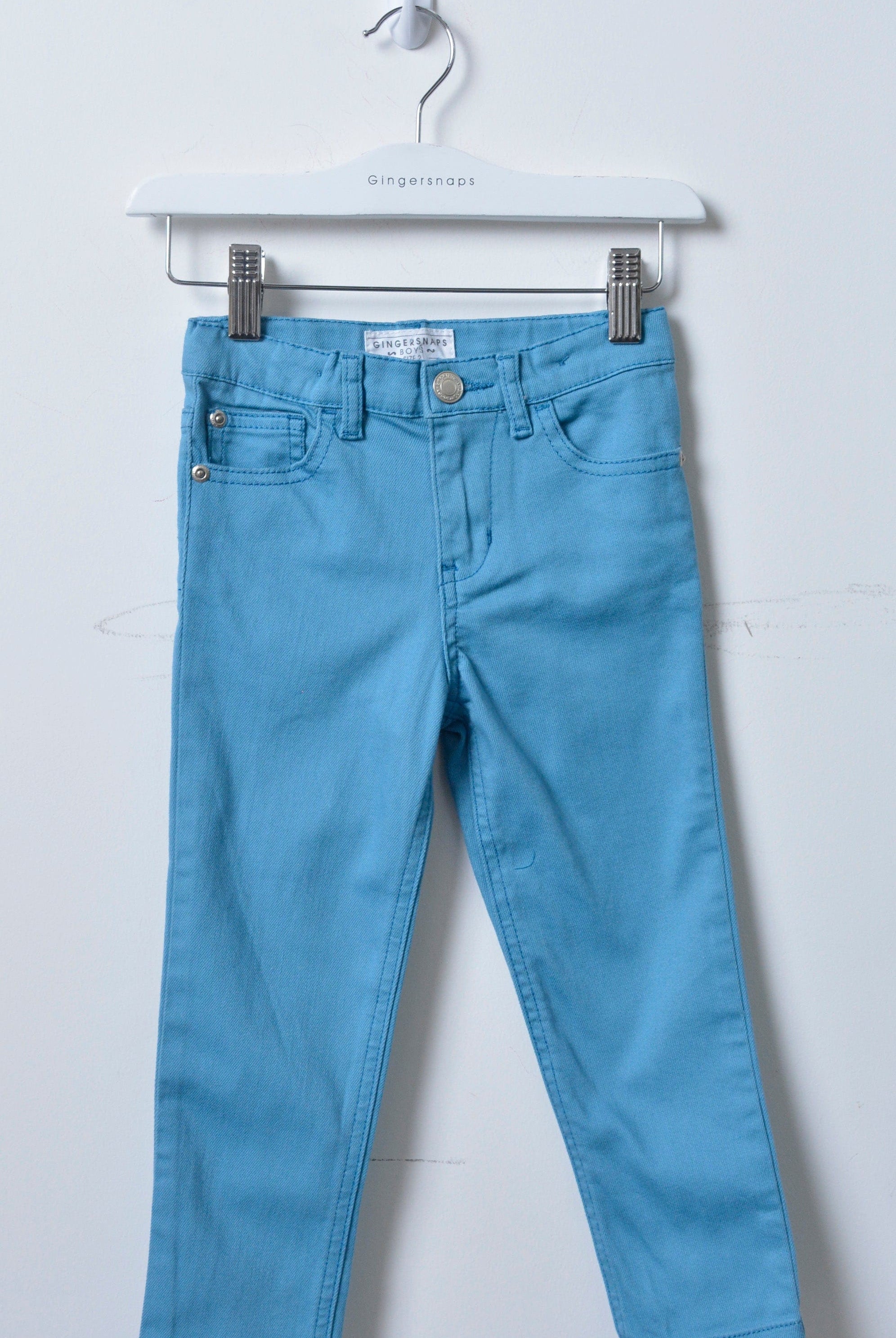 جينجرسنابس بنطلون جينز ازرق فاتح سادة لانترن بلو