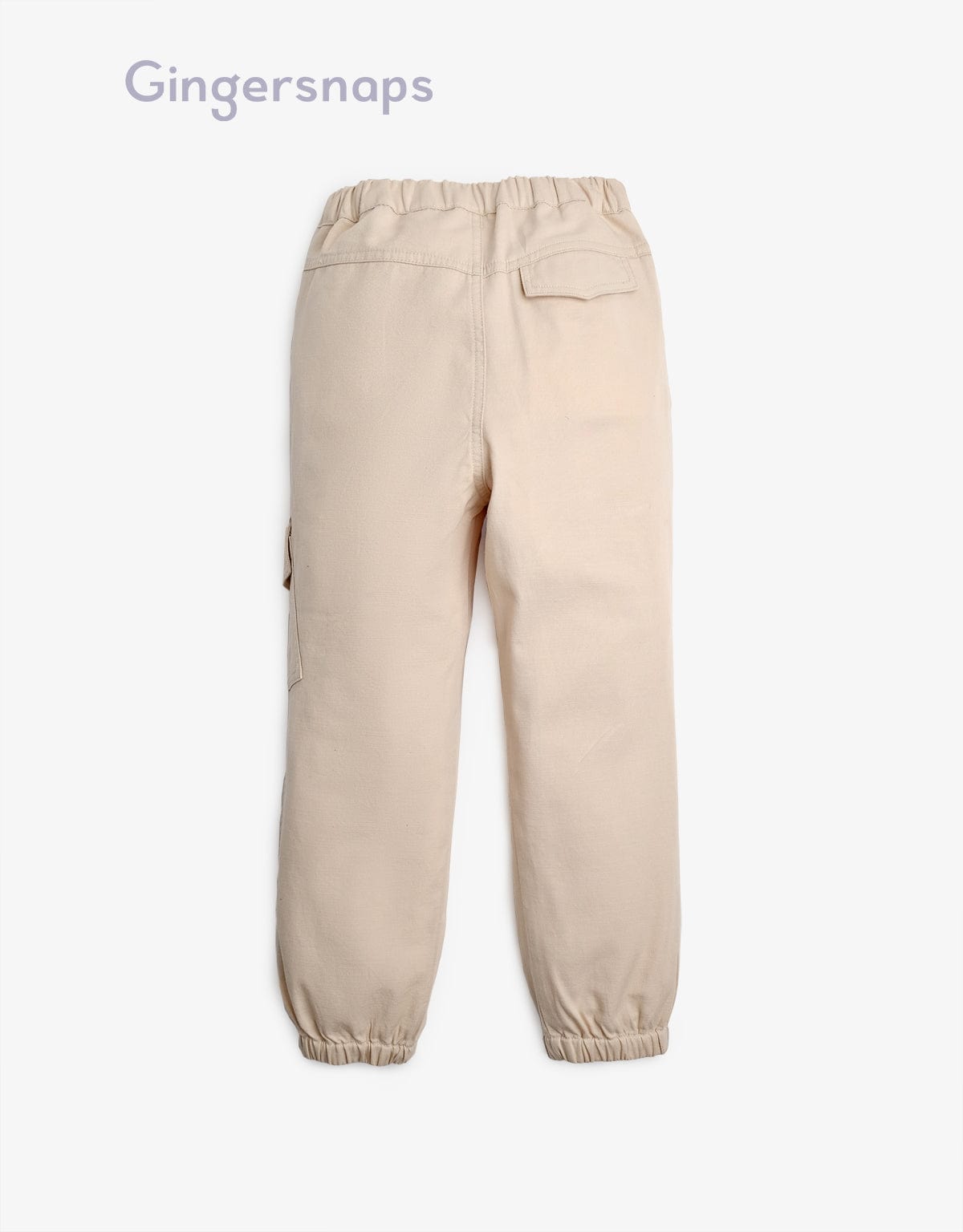 جينجرسنابس بنطلون كارجو أولادي بجيوب أمامية بيج