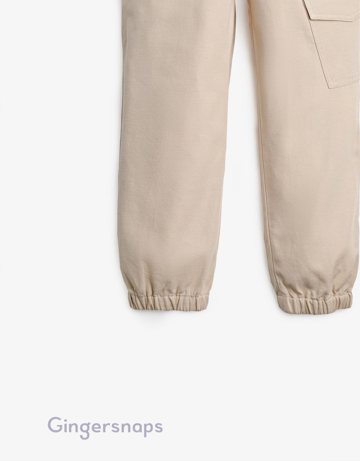 جينجرسنابس بنطلون كارجو أولادي بجيوب أمامية بيج