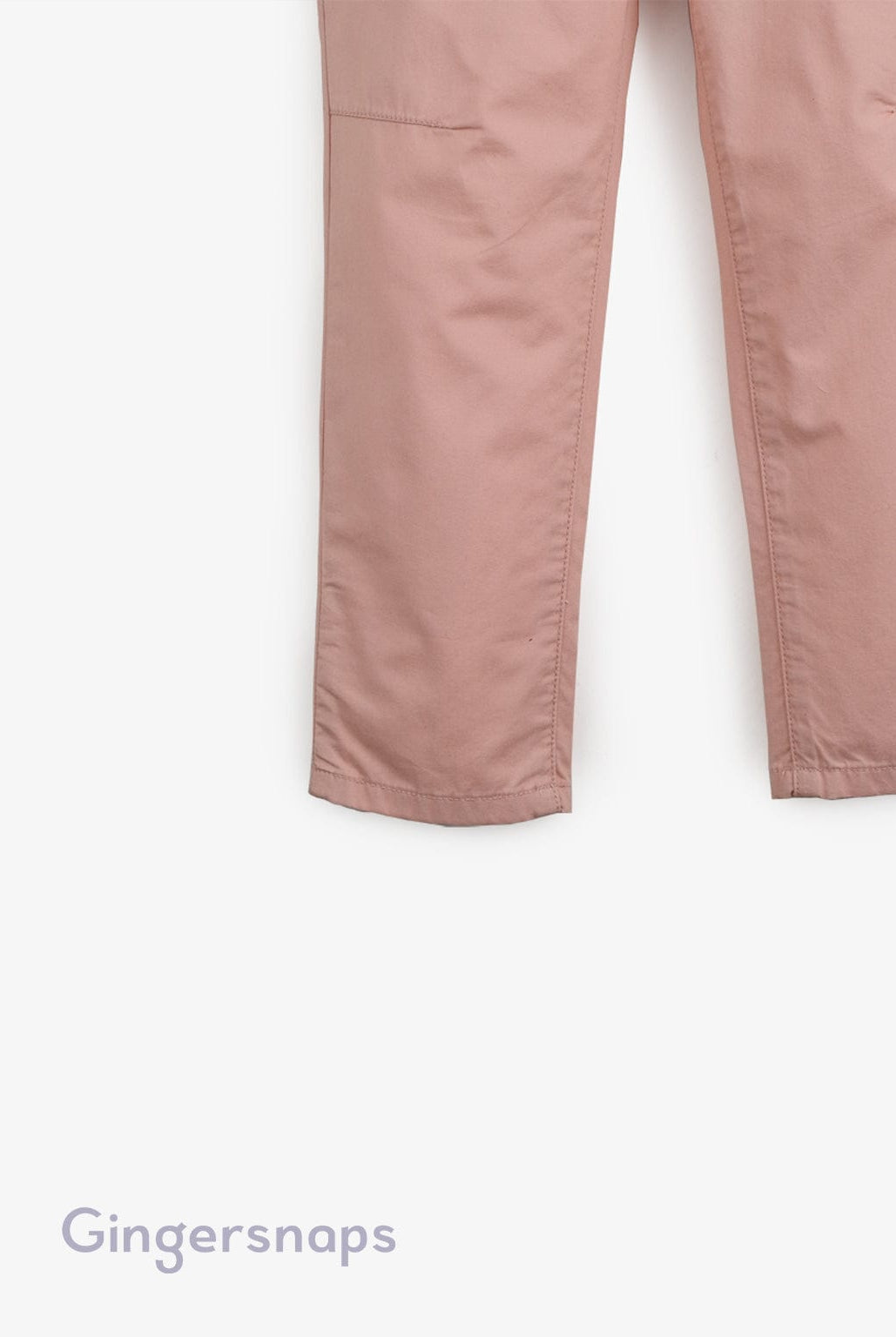 جينجرسنابس بنطلون سادة طويل أولادي وردي